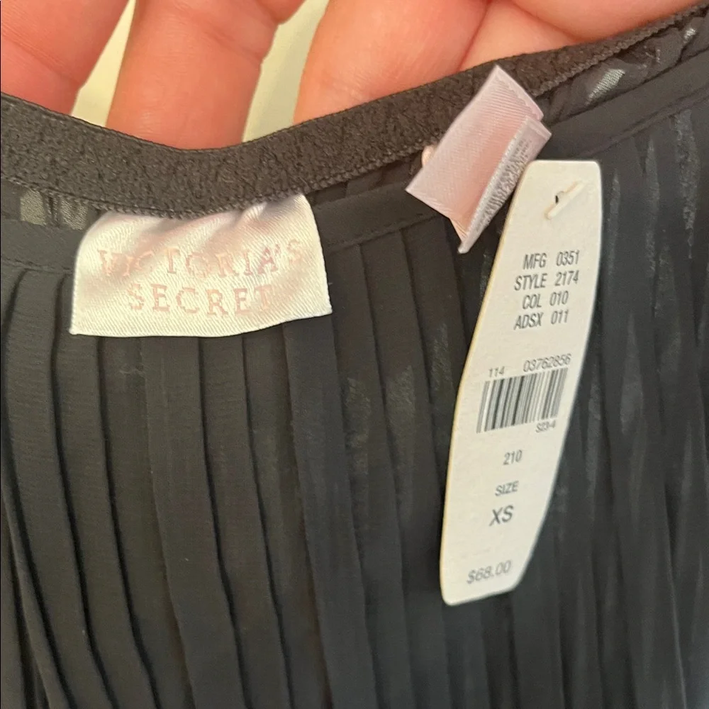 Victoria's Secret Sheer Black Swim Coverup Pants